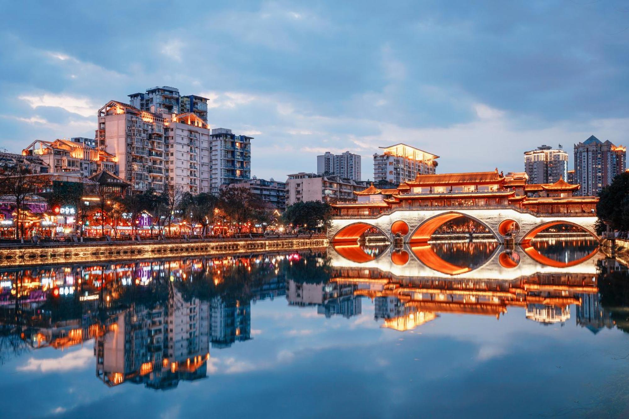 Holiday Inn Chengdu Qinhuang By Ihg Luaran gambar